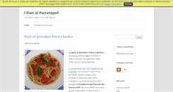 Desktop Screenshot of diari.portanapoli.com