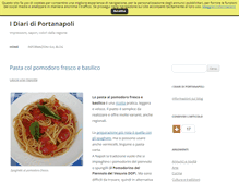 Tablet Screenshot of diari.portanapoli.com